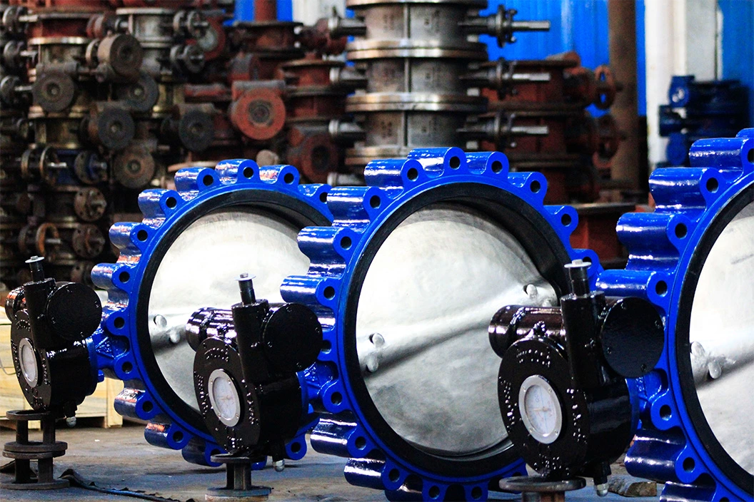 Wafer Central Line Soft Seal Butterfly Valve