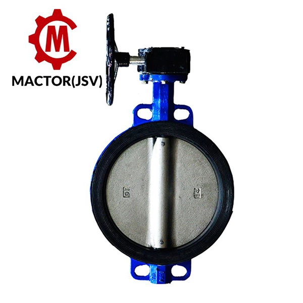 Wafer Central Line Soft Seal Butterfly Valve